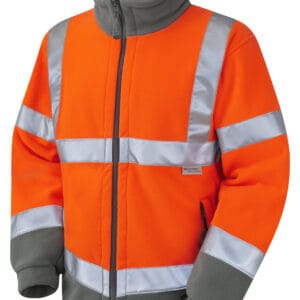Hartland Fleece Jacket Orange