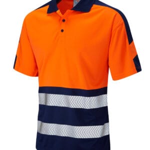 watersmeet-dual-colour-coolviz+-polo Orange