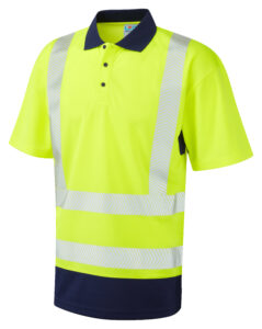 Morthoe ISO 20471 Class 2 Dual Colour Coolviz Plus Polo Shirt