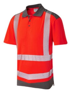 Peppercombe ISO 20471 Class 2 Coolviz Plus Polo Shirt