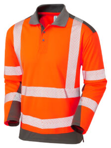 Wringcliff ISO 20471 Class 2 Coolviz Plus Sleeved Polo Shirt