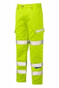 Pulsar Hi-Viz Yellow Combat Trousers P346