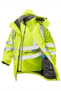 Pulsar 7-in-1 Storm Coat & Body Warmer Hi-Viz Yellow P487