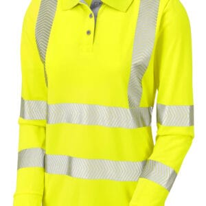 Pollyfield Coolviz Ultra Women's Sleeved Polo