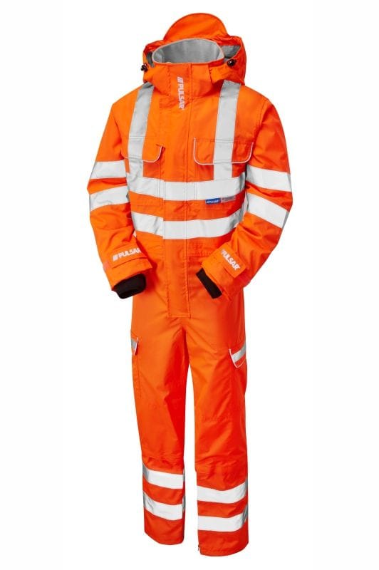  Pulsar Rail Spec Unlined Coverall Orange PR505