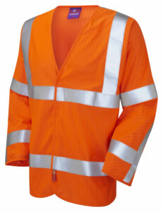 Meshaw ISO 20471 Class 3 LFS Anti-Static Sleeved Waistcoat