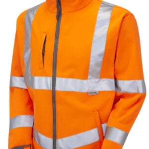 Buckland Ecoviz Softshell Jacket Orange