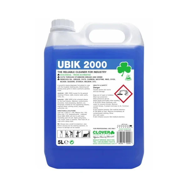 Ubik 2000 Safety Floor Cleaner 5ltr