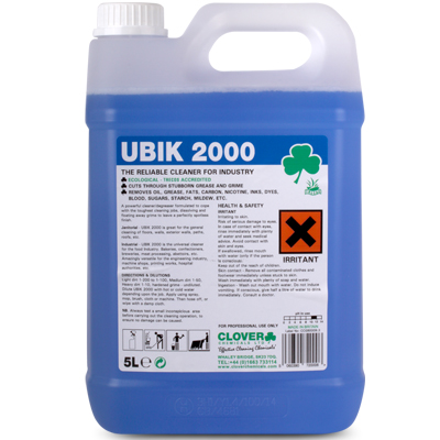 “Ubik 2000” Safety Floor Cleaner 2 x 5ltr