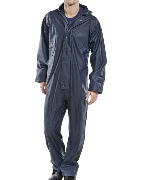 Super B-Dri Rainsuit Coverall Navy