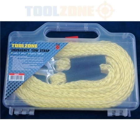 Toolzone Tow Strap 4mx2000Kg