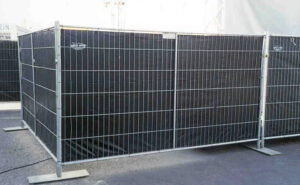 Fence Cover Black Plastic 1.83 x 200m 100g/m2