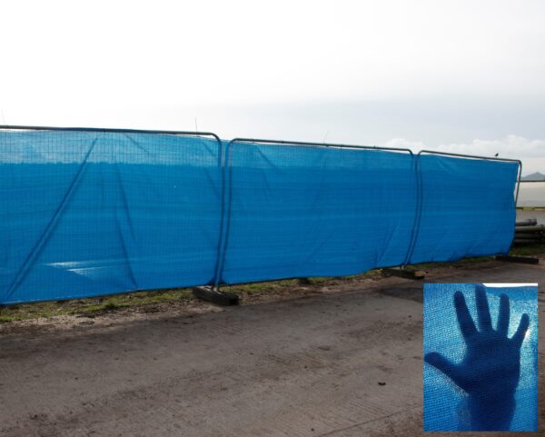 Tildenet LS95 Fencing Scrim/Screening Royal Blue 1.83x100m Fire Retardant