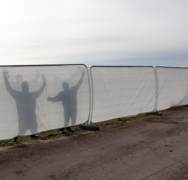 Tildenet LS95 Fence Scrim Screen FR White 1.83x100m