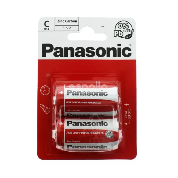 Panasonic C Battery 2 Pack