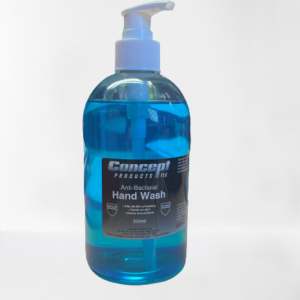 concept anti-bacterial hand wash