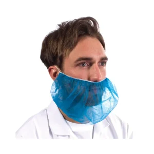 Non-Woven Beard Mask Blue (100 pack)