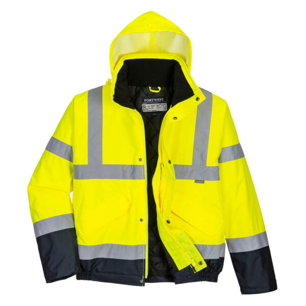 Hi-Viz Twotone Bomber Jacket S266