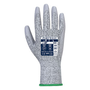 A620 – LR Cut PU Palm Glove Grey
