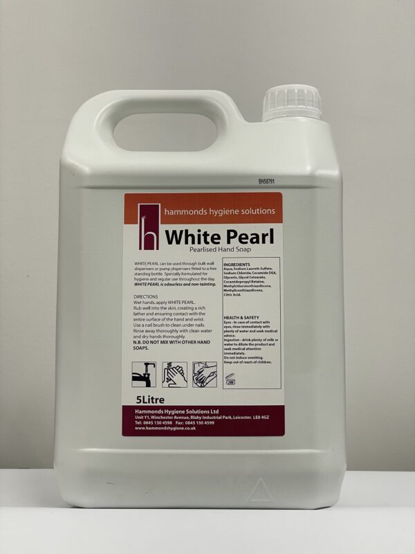 White Pearl Hand Soap 5Ltr