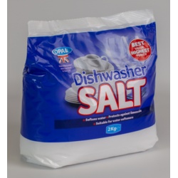 Opal Dishwasher Salt Granules Poly Bag 2kg