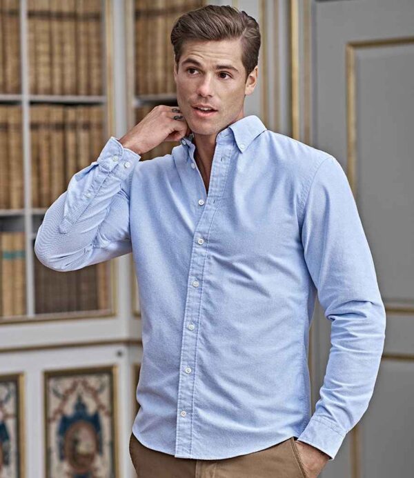 TeeJays T4000 Perfect Long Sleeve Oxford Shirt