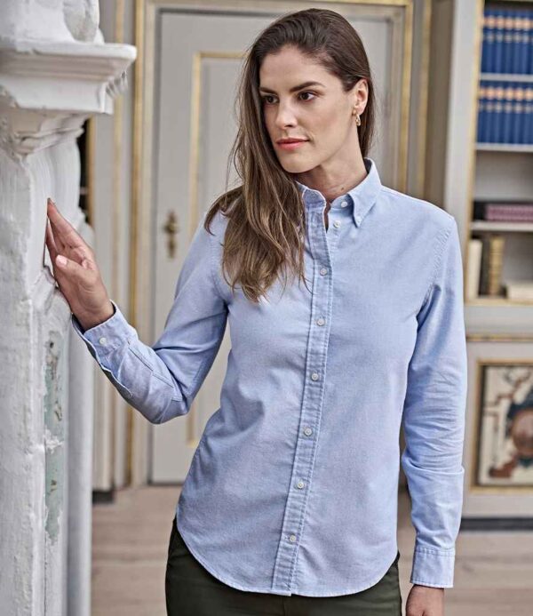 TeeJays T4001 Ladies Perfect Long Sleeve Oxford Shirt