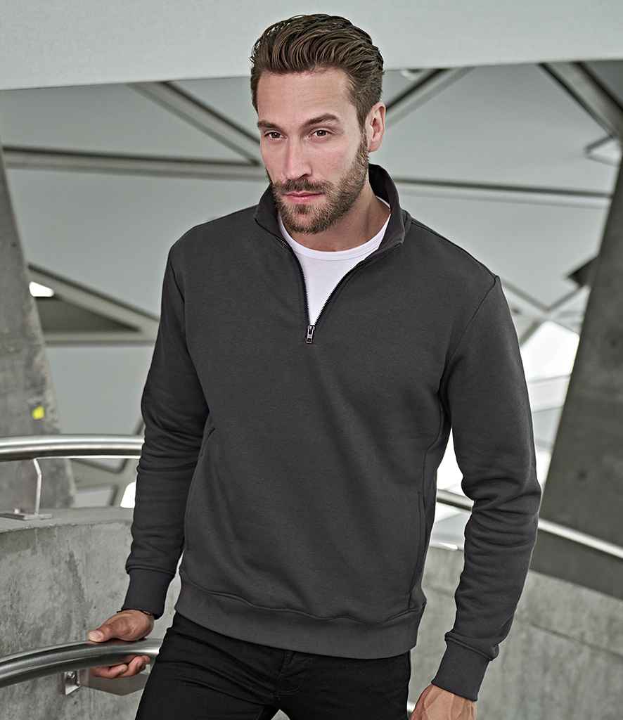 TeeJays T5438 Half Zip Sweatshirt | Concept Products Ltd