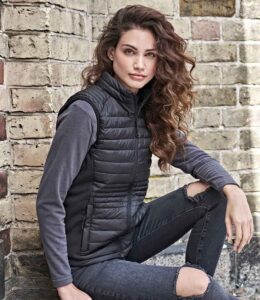 TeeJays T9625 Ladies Crossover Padded Bodywarmer