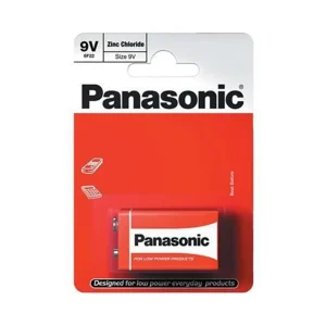 Panasonic 9V Zinc Carbon Battery