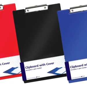 A4 Clipboard With Cover C/w Pen Holder