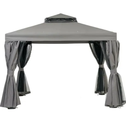 Pagoda Oxford Gazebo 3m Grey