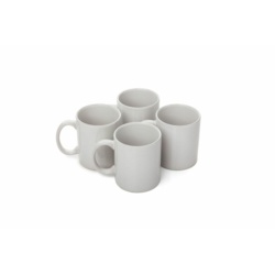 White Mug Set 4