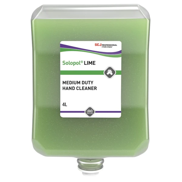 Solopol Lime Hand Cleanser 4Ltr