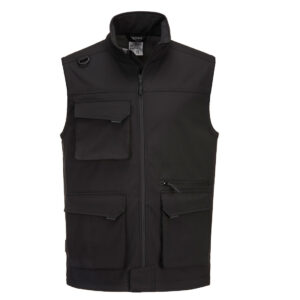 KX363 Softshell Gilet Black