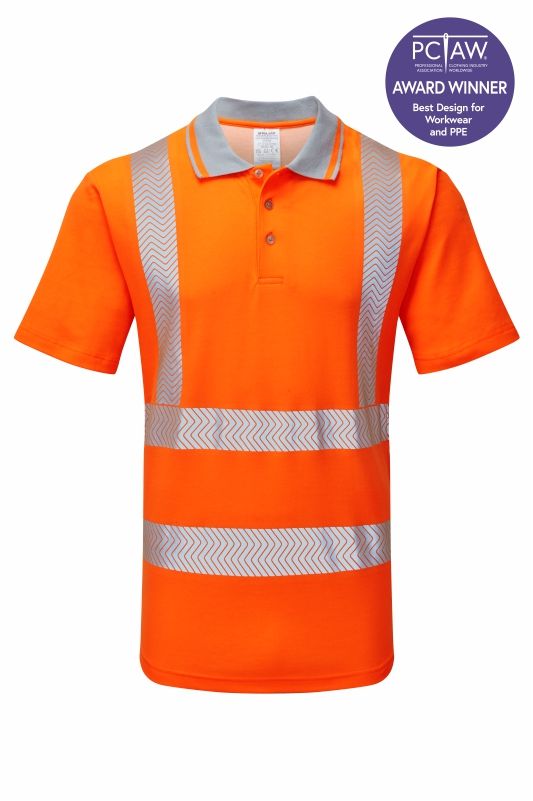 Pulsar LIFE Men’s Environmentally Responsible Polo Shirt Orange