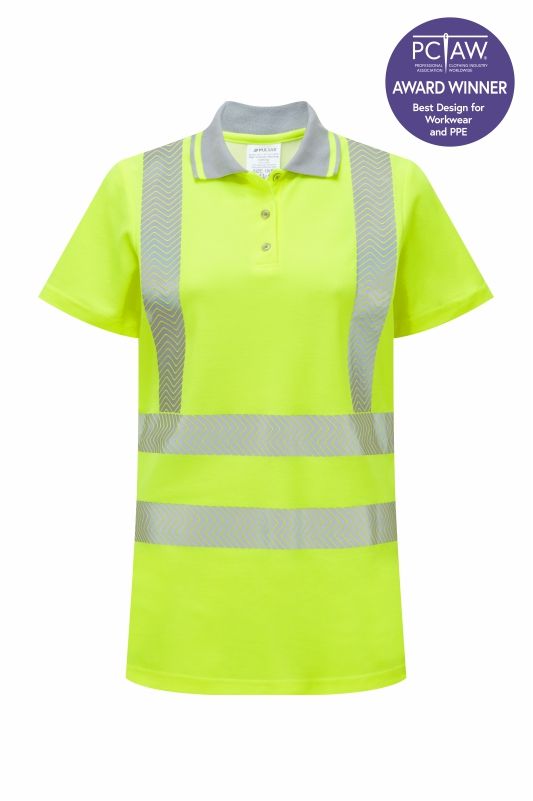 Pulsar LIFE Ladies Environmentally Responsible Polo Shirt Yellow
