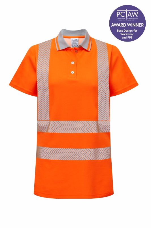 Pulsar LIFE Ladies Environmentally Responsible Polo Shirt Orange