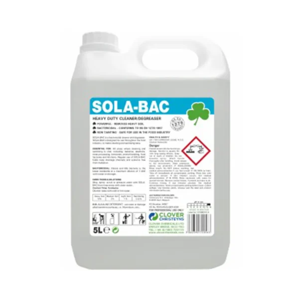 Sola-Bac Heavy Duty Bactericidal Cleaner 5L