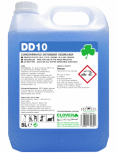 DD10 Detergent Degreaser 5Ltr