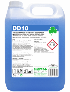 DD10 Detergent Degreaser 5Ltr