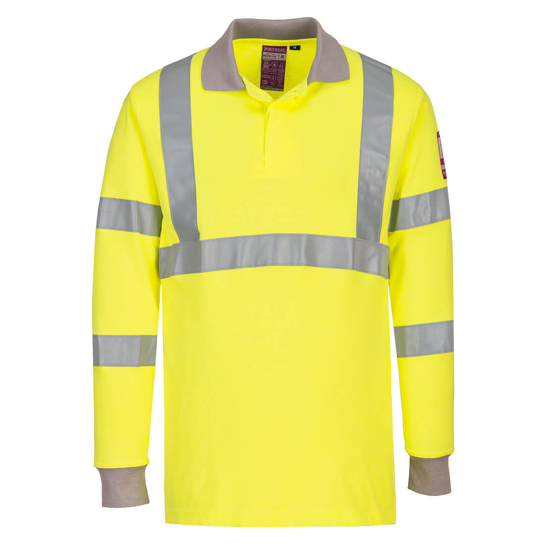 Hi-Vis Long Sleeve Polo | Concept Products Ltd