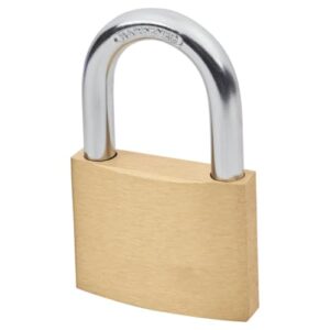 Squire 50mm Solid Brass Double Locking Padlock – Open Shackle