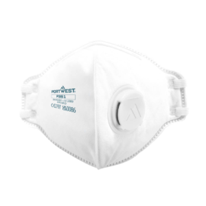 Valved Dolomite Fold Flat Respirator P351 – FFP3 (20 Pack)