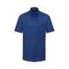 Russell Collection 933M Short Sleeve Easy Care Oxford Shirt