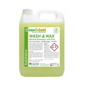 Wash & Wax Neutral Vehicle Shampoo 2 x 5Ltr