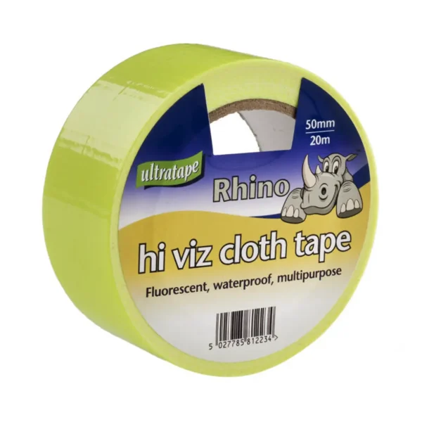 Tradesman Hi Vis Gaffa Tape Yellow 50mm x 20m