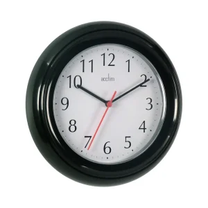 Wall Clock Black 23.5cm