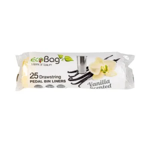 Ecobag Scented Drawstring Pedal Bin Liners 30L (25)