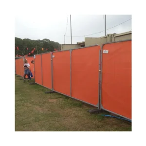 Tildenet LS95 Fencing Scrim FR Orange 1.83x100m Fire Retardant